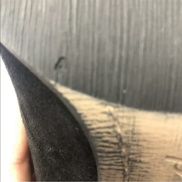 Paul Green Black Suede Ankle Bootie Boots 6.5 US - Picture 11 of 12